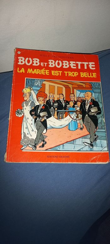 Livre bob et bobette la mariée est trop belle