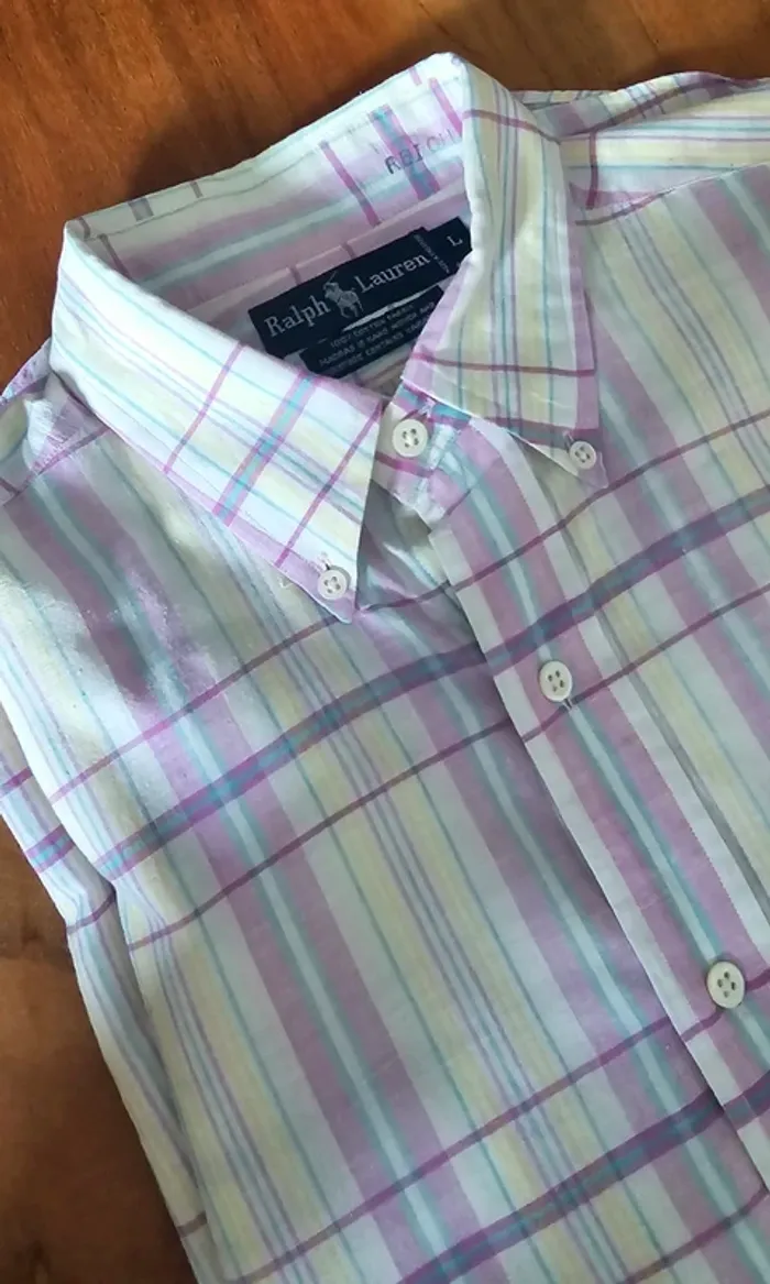 Chemise Ralph Lauren Taille L - photo numéro 2