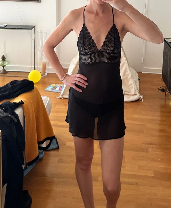 Nuisette noire Etam