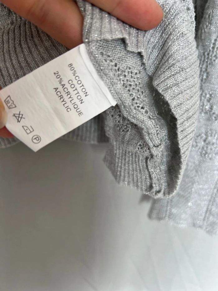 Pull fin gris - photo numéro 6