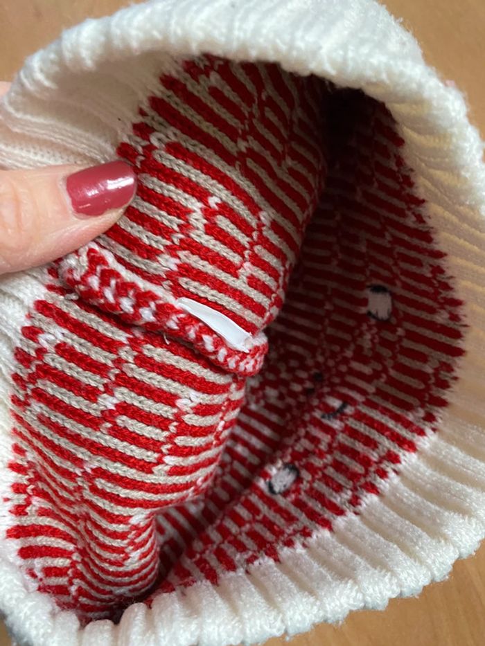 Bonnet à pompon renne - photo numéro 3