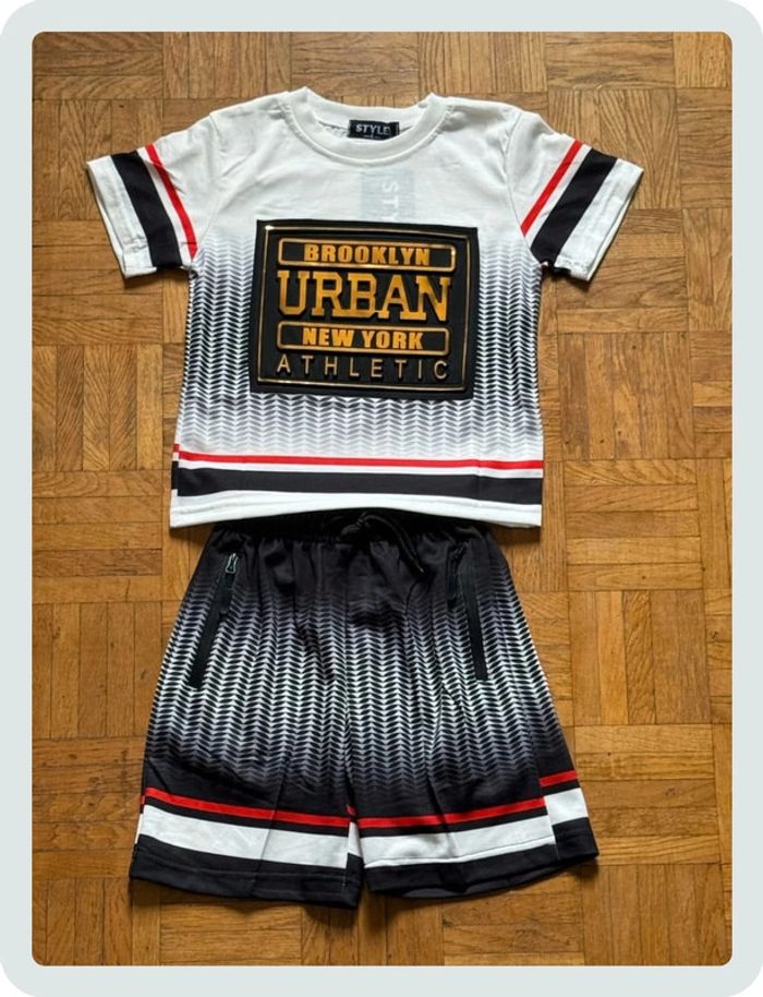 Ensemble T Shirt Short garçon