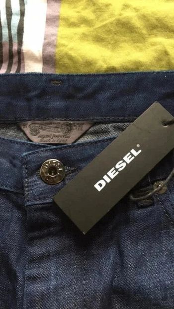 Jupe culotte / pantacourt large en jean Diesel