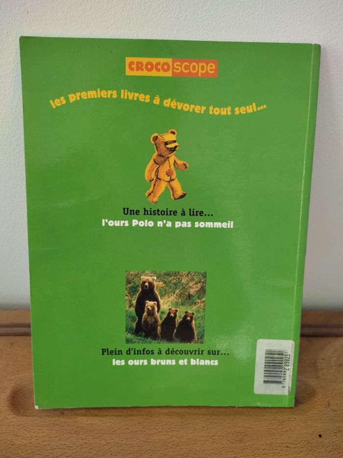 Livre L'ours Polo n'a pas sommeil - photo numéro 2