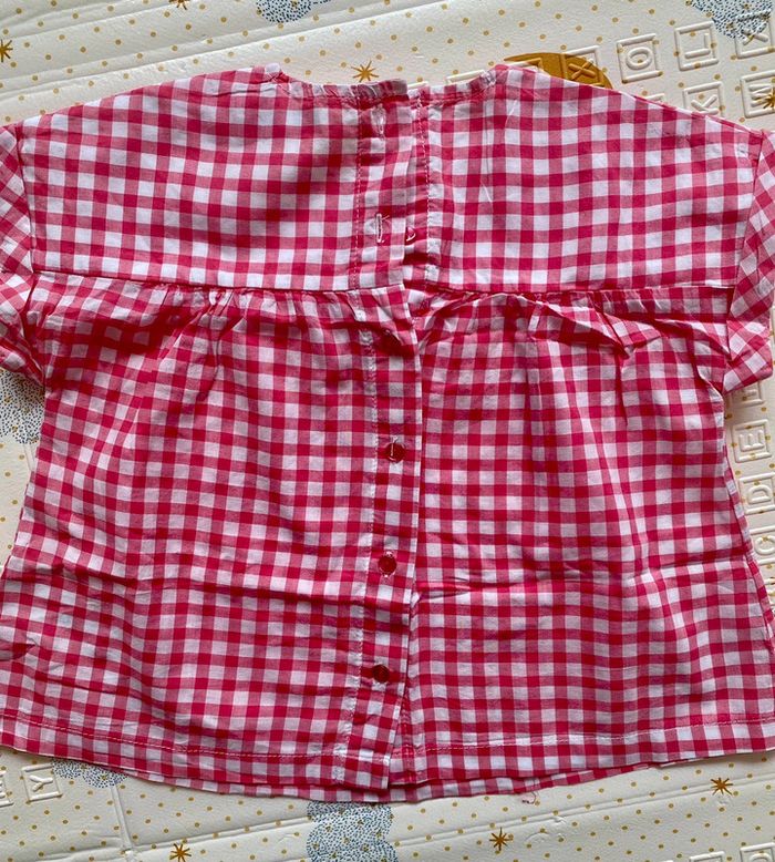 Blouse Vichy - 18 mois - Vertbaudet - photo numéro 3