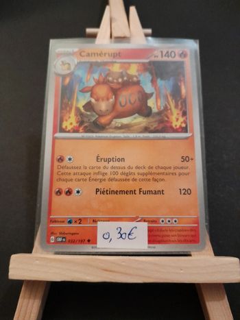Carte Pokémon Camérupt 32/197