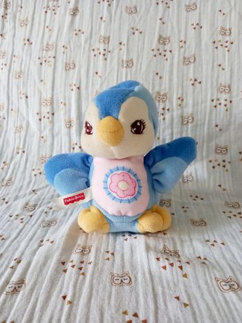 Peluche oiseau bleu Fischer Price
