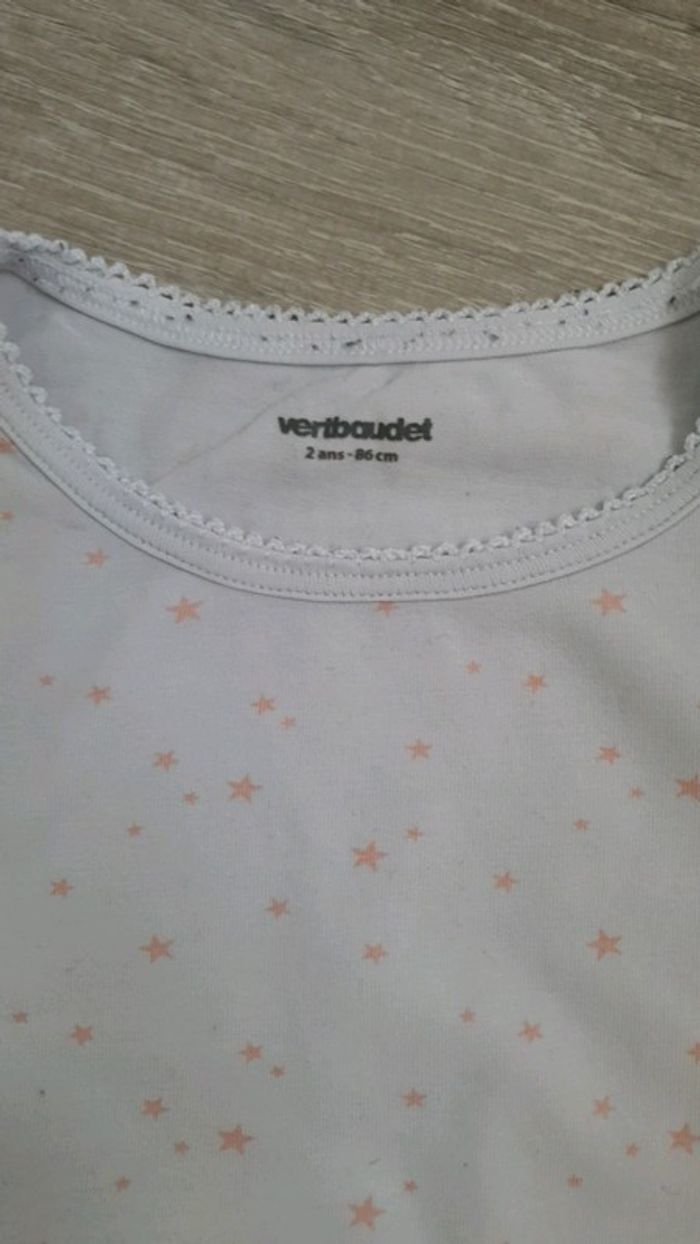 Lot de 2 Tee-shirt (maillots de corps) Taille 2 ans - photo numéro 9