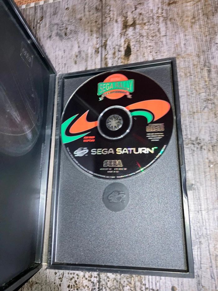 Sega Rally jeu Sega Saturn PAL - photo numéro 2