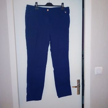 Faby27800 Pantalon femme - Neuf - Couleur : Bleu foncé -Taille 46