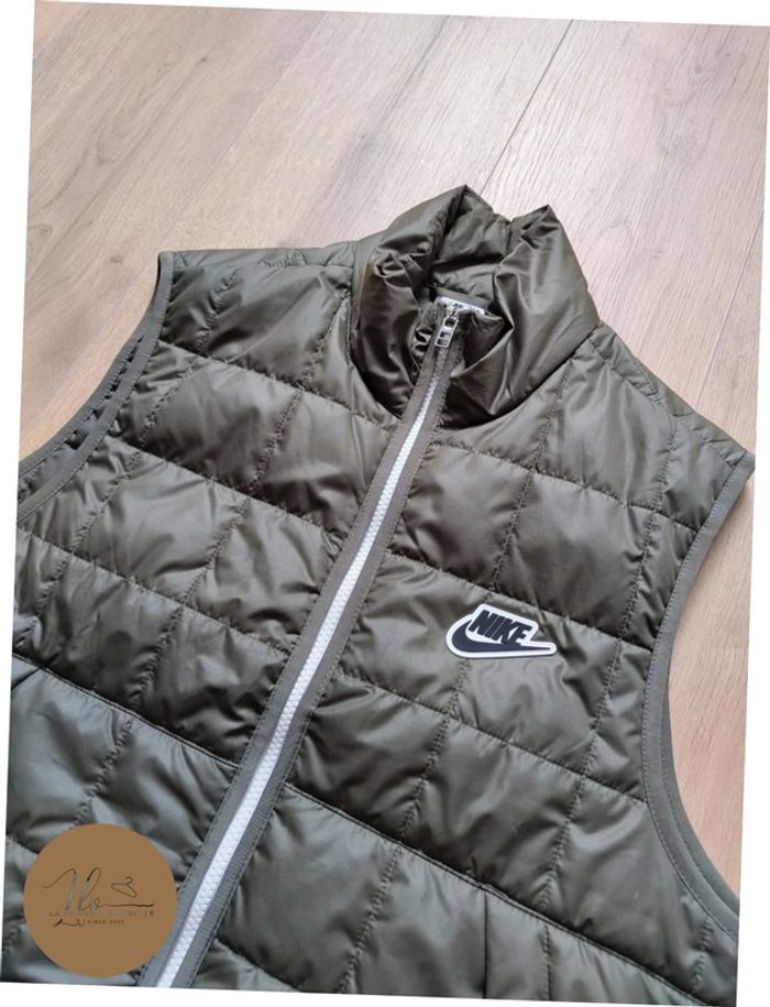 Veste sans manches Nike Kaki Taille M - photo numéro 3