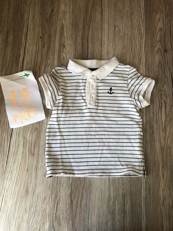 Polo manches courtes 18mois