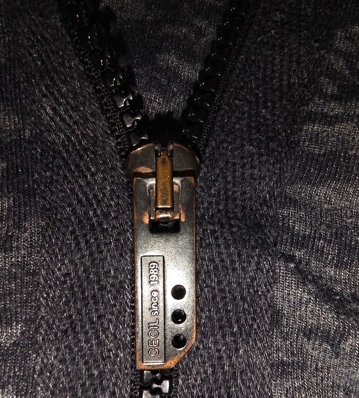 Veste zippée grise XL - photo numéro 3