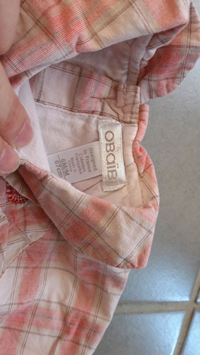 Blouse/tunique obaibi 6 mois - photo numéro 3