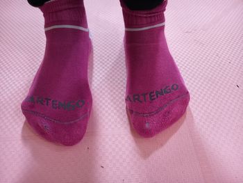 Chaussettes roses 36