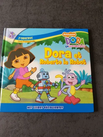 Livre Dora et Roberto le robot