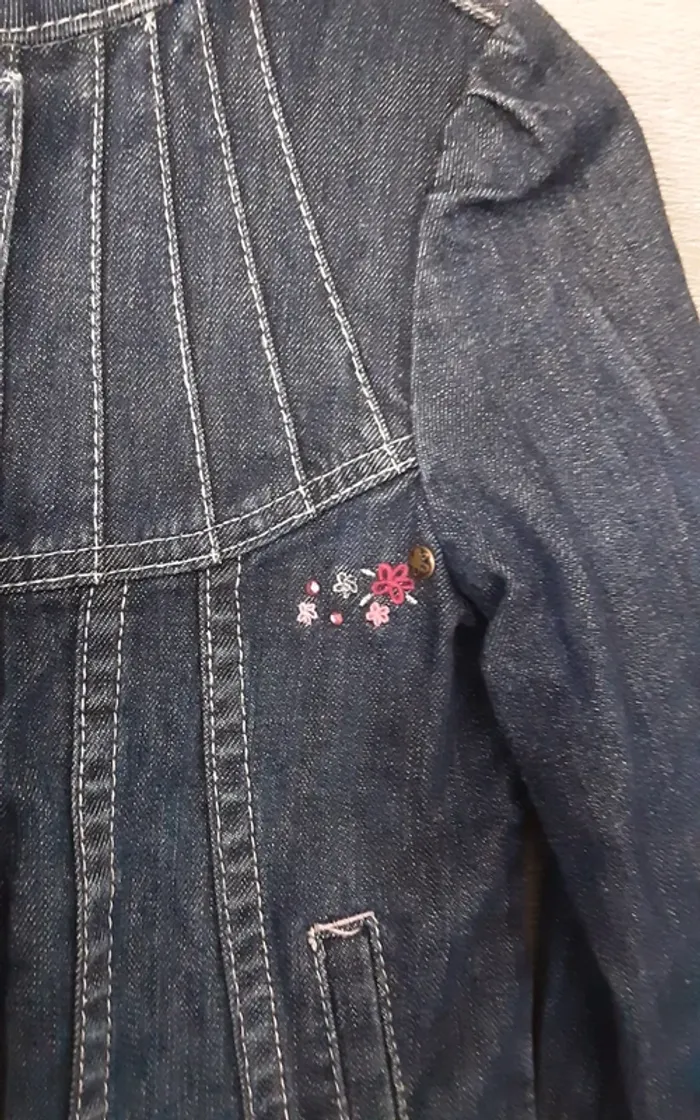 Veste jeans 6 ans sergent major - photo numéro 4