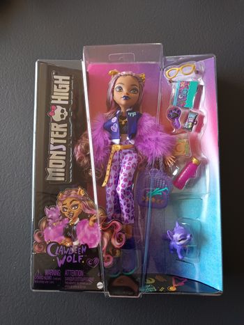 Coffret monster high clawdeen wolf 