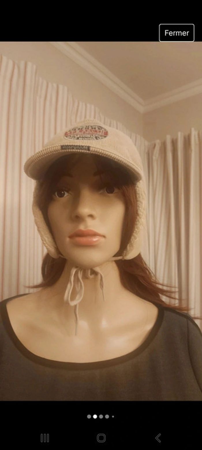 Chapeau River Wood beige très chaud  S/M - photo numéro 2