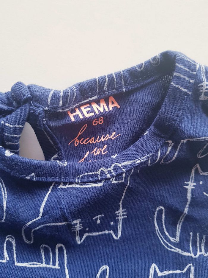 Hema - Robe à courtes manches - 6 mois - Neuve ! - photo numéro 3