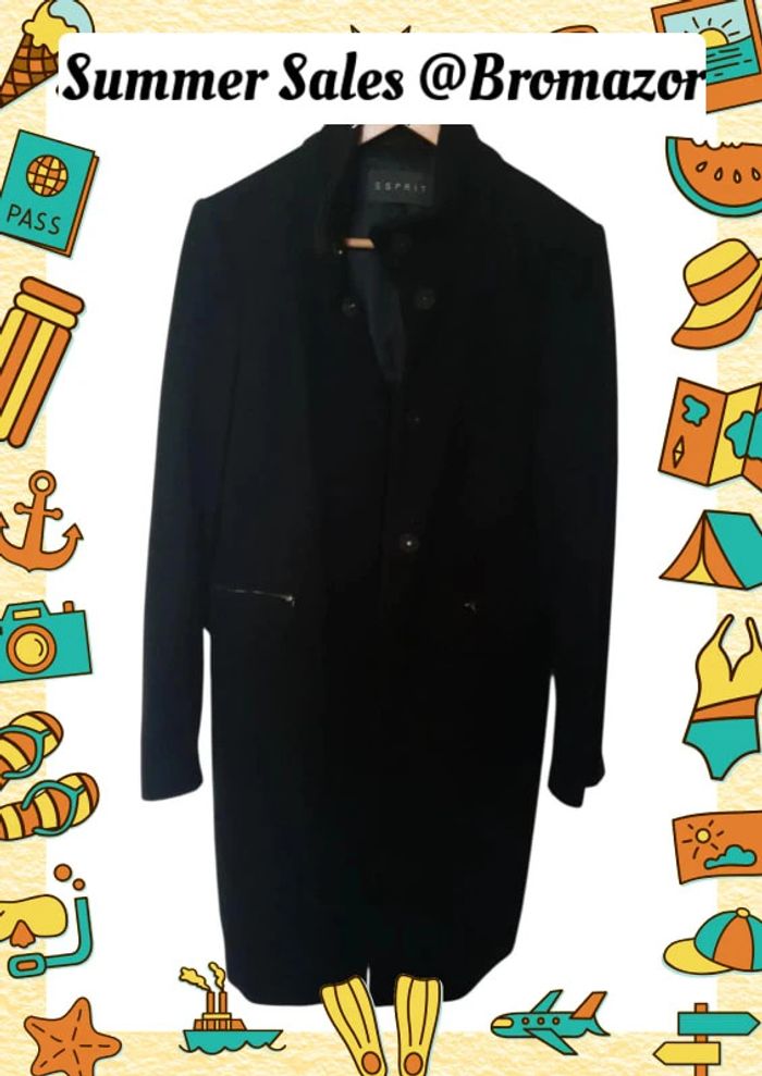 Manteau col montant Esprit taille 40
