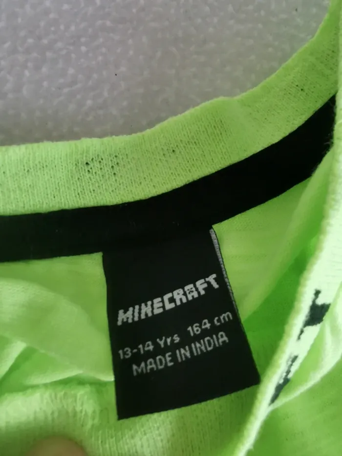 T shirt minecraft 13-14ans - photo numéro 3