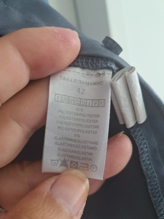 Chemise satin Toumai 42 - photo numéro 4