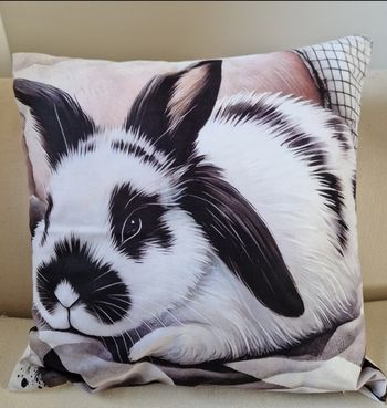 Magnifique housse de coussin 45x45cm