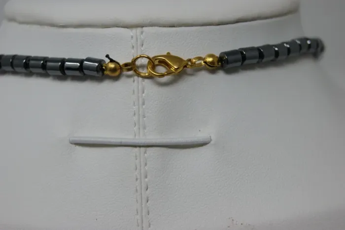 Collier plastron en Hématite - photo numéro 3