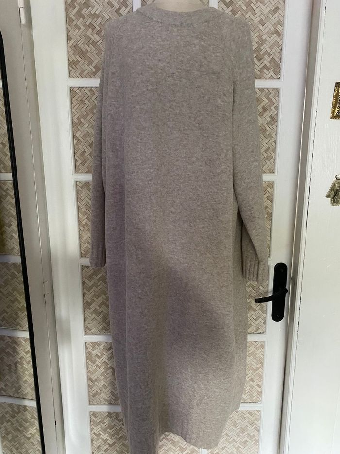 Robe Longue Beige H&M taille L - photo numéro 4