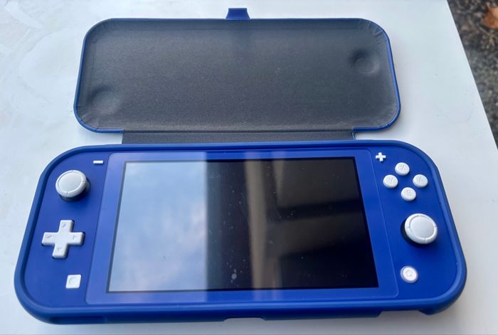 Nintendo switch lite bleue - photo numéro 4