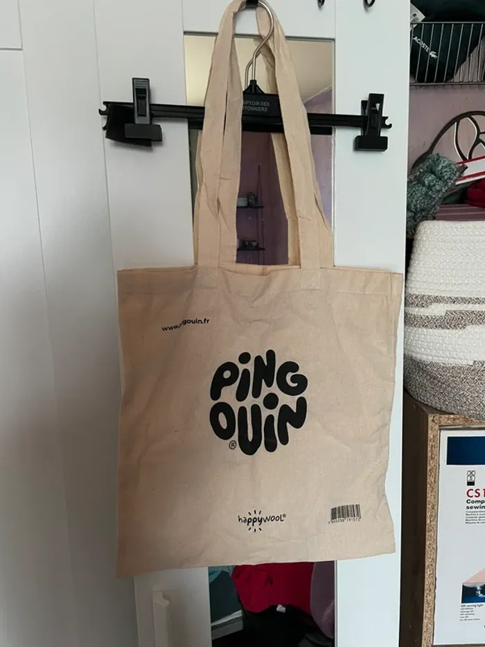 Tote bag phildar pingouin - photo numéro 2