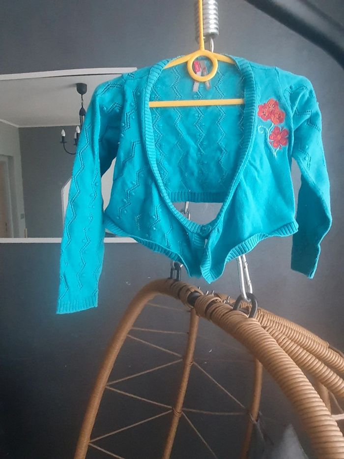 Gilet bleu orchestra  3 ans