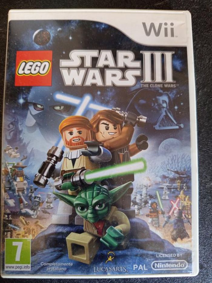 Nintendo - WII - Lego - Star wars III - The clone wars