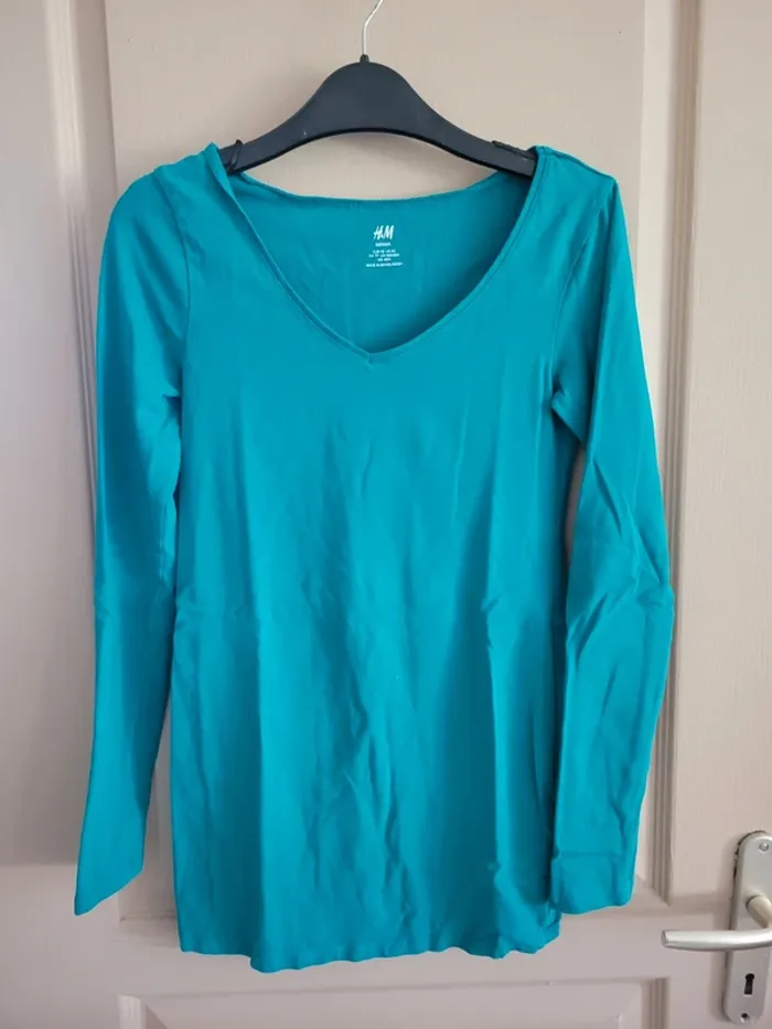 T-shirt manches longues de grossesse xs