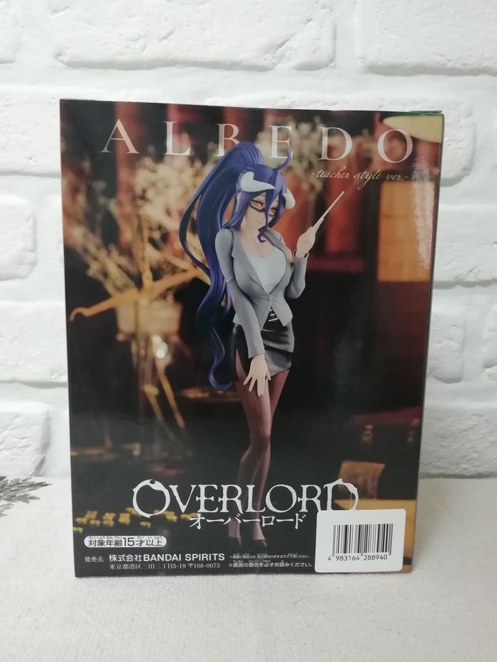 Figurine Overlord Albedo Teacher Style banpresto - photo numéro 3