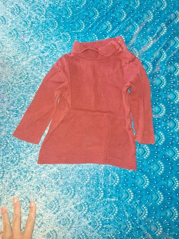 Tee-shirt col roulé 18 mois