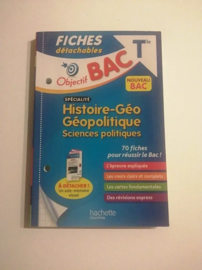 Bac Tle Spécialité Histoire-Geo, Géopolitique et Sciences politiques