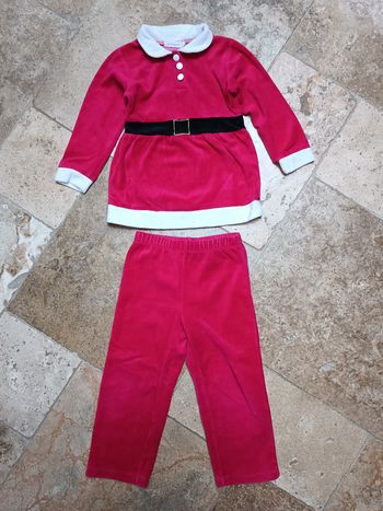 NOEL- ensemble 2 pièces, pyjama 2 pièces, 4 ans