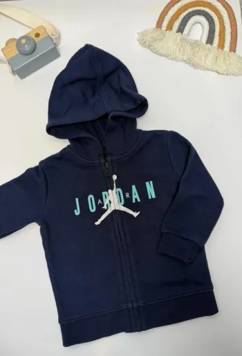 Sweat Jordan à capuche avec zip garçon taille 12 mois