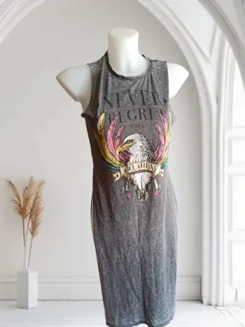 Robe longue fendu XS