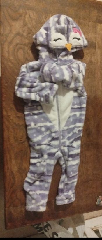 Combinaison sens pied thème oiseau taille 18 mois