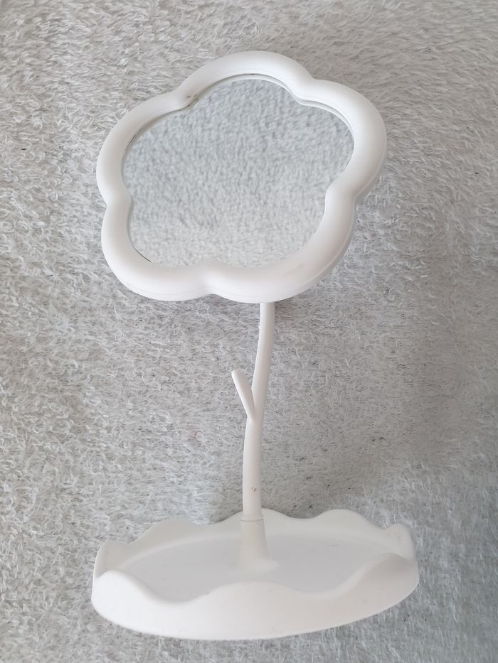 Petit miroir fleur neuf - photo numéro 4
