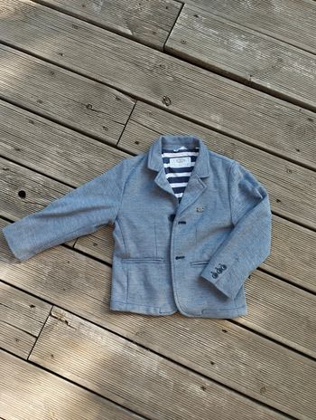 Veste garçon bleu t. 4 ans