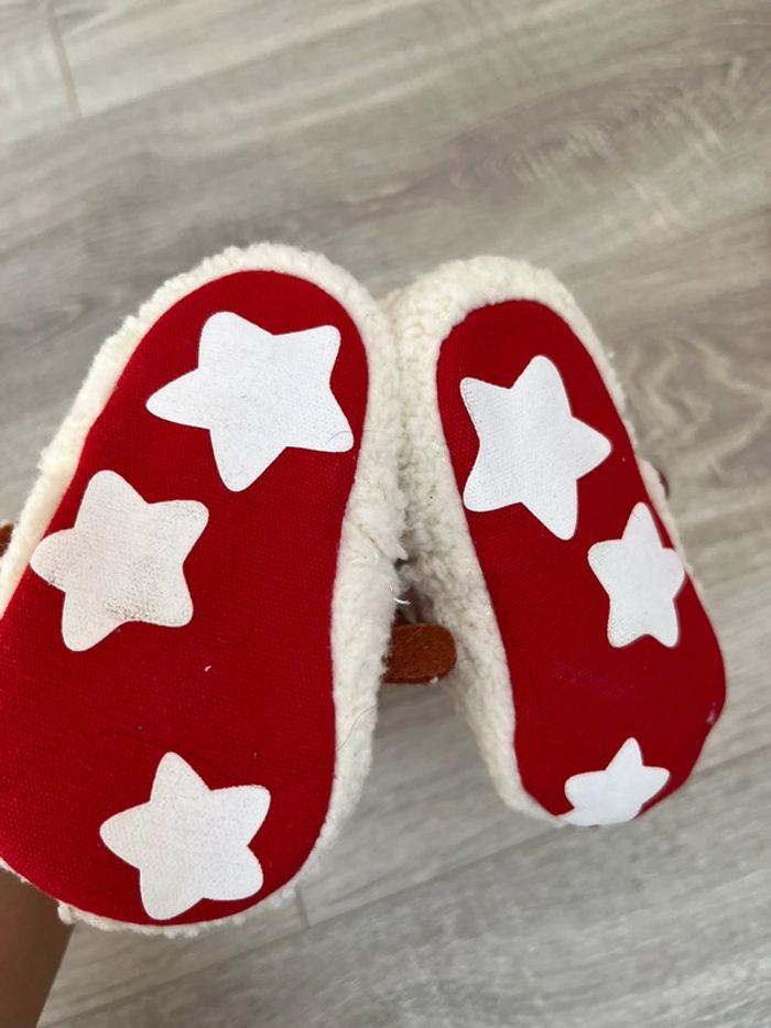 Chaussons noël bébé mixte - photo numéro 3