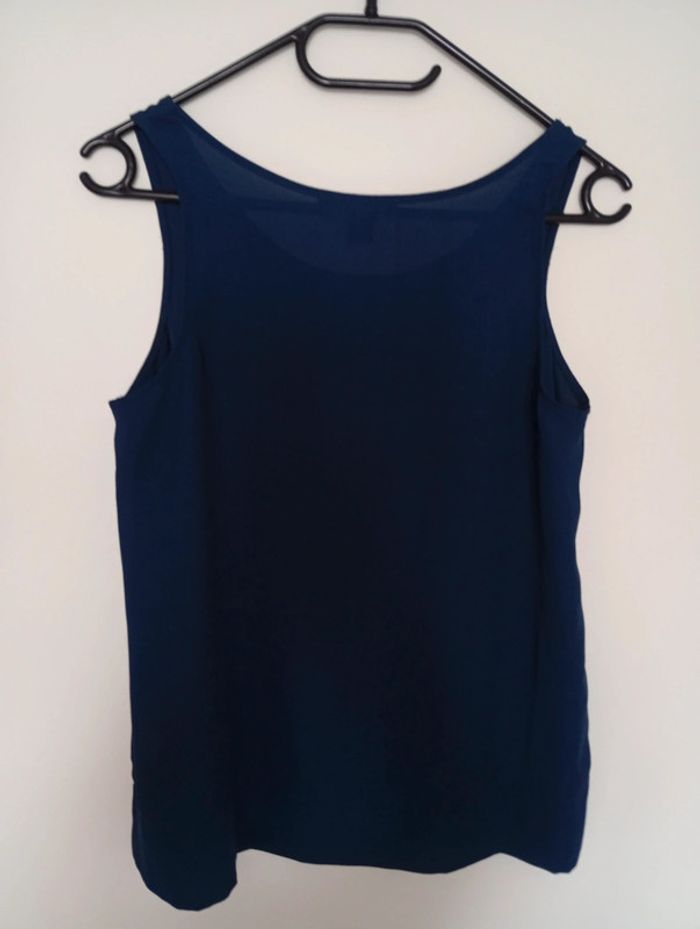Débardeur neuf bleu marine Taille 38 - photo numéro 2