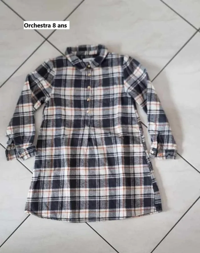 Robe hiver fille 8 ans