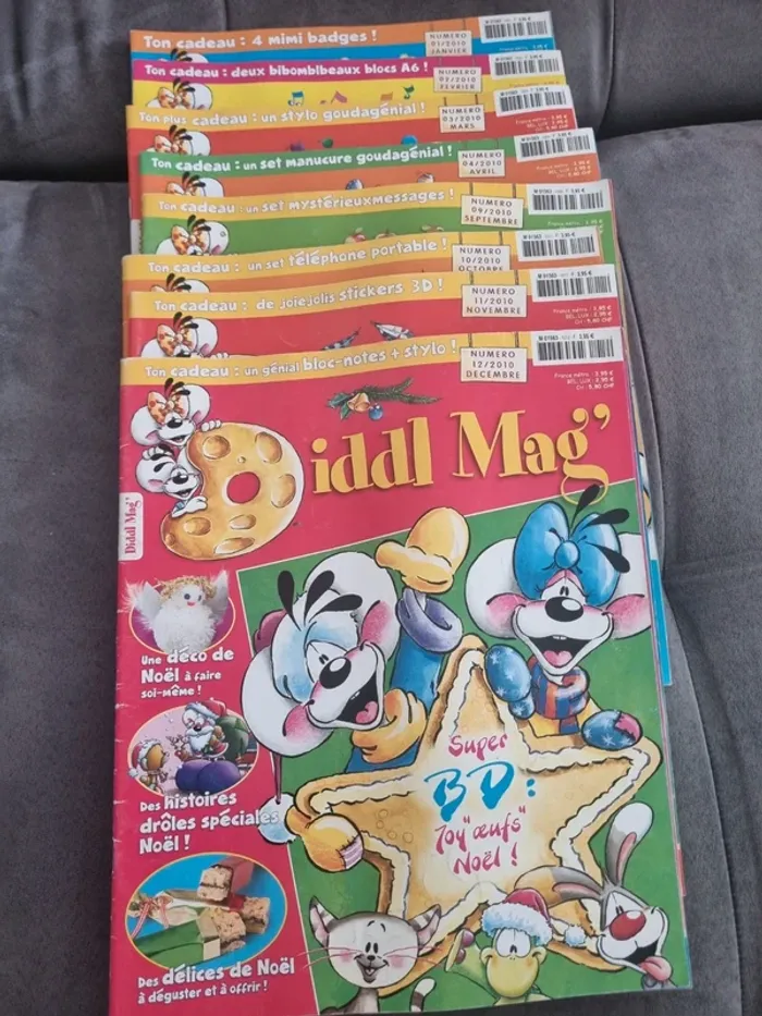 Lot magasines diddls