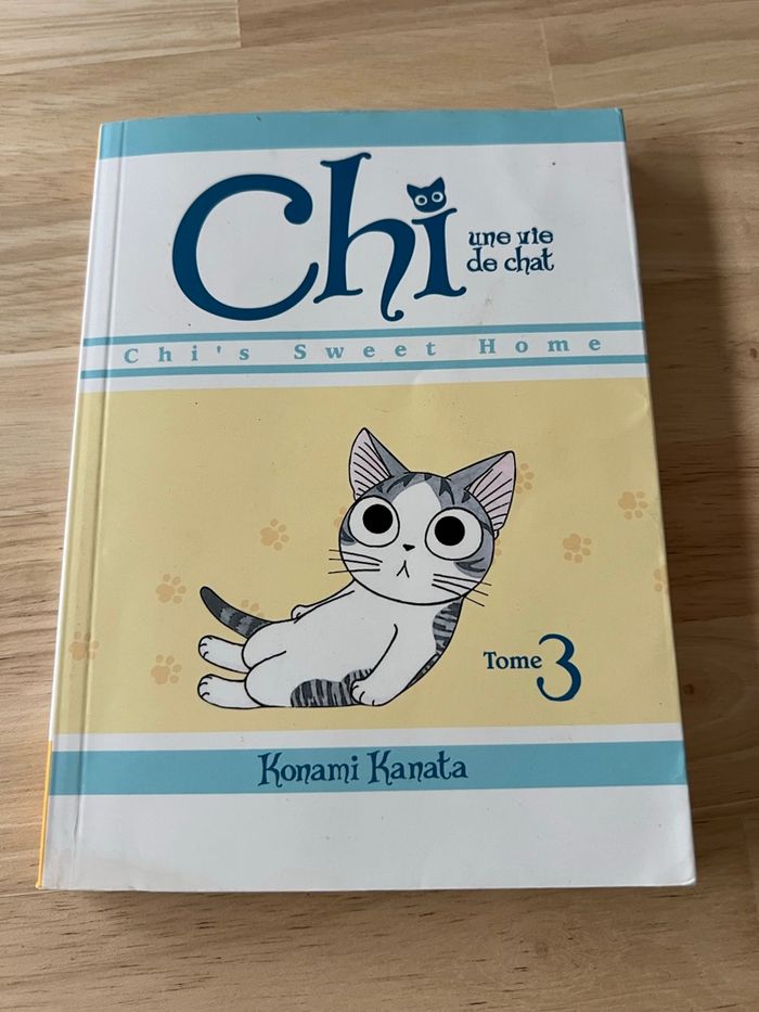 Manga Chi, Une Vie de Chat – Tome 3 – Konami Kanata – Bon État
