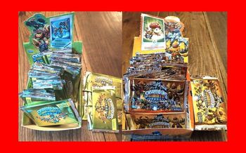 lot de 2 x 50 boosters Skylanders Swap force +Giants neufs langage néerlandais